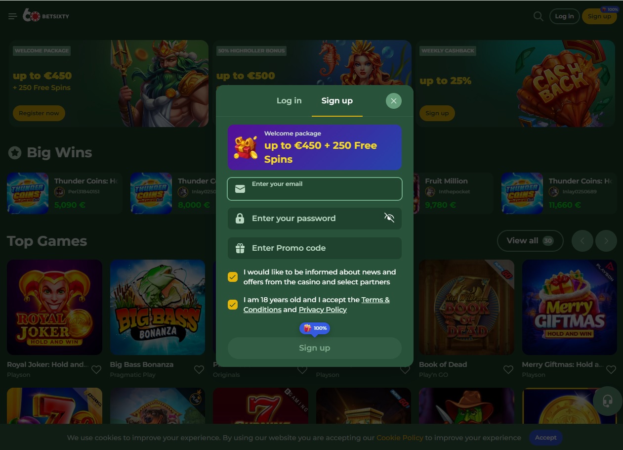 betsixty casino