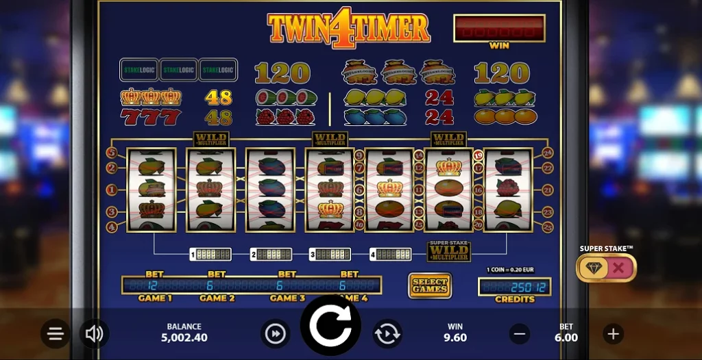 twin4timer gokkast