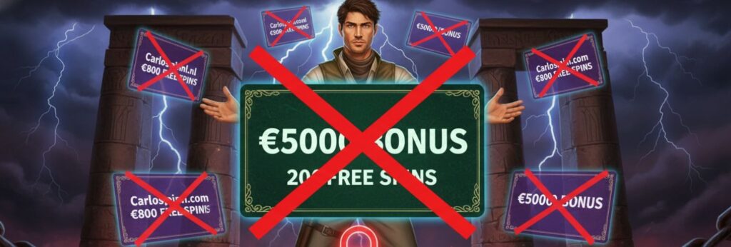 Carlospin bonus zonder storting in mei 2026 | Code en free spins