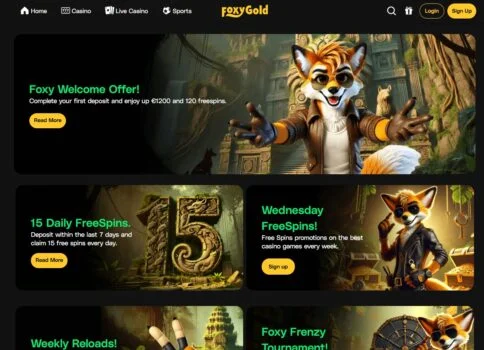 foxygold promoties